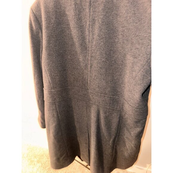 NWOT Worthington Grey Cashmere blend midi length winter coat size 2XL - Picture 9 of 16